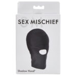 Sex & Mischief Shadow Hood - Black Hood with Mouth Opening - Image 3