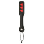 Sex & Mischief Heart Paddle - Black Paddle