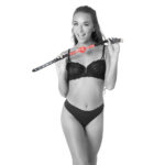 Sex & Mischief Amor Ball Gag - Red/Black Mouth Restraint - Image 4