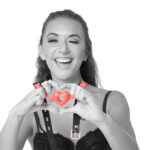 Sex & Mischief Amor Ball Gag - Red/Black Mouth Restraint - Image 6