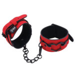 Sex & Mischief Amor Handcuffs - Red Restraints - Image 3