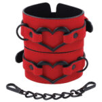 Sex & Mischief Amor Handcuffs - Red Restraints - Image 4