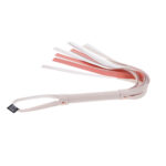 Sex & Mischief Peaches n CreaMe Stripe Flogger - Peach 80 cm Flogger Whip - Image 4