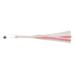 Sex & Mischief Peaches n CreaMe Stripe Flogger - Peach 80 cm Flogger Whip - Image 7
