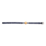 Sex & Mischief Cougar Ball Gag - Navy Blue/Gold Mouth Restraint - Image 7