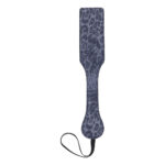 Sex & Mischief Cougar Studded Paddle - Navy Blue Paddle with Gold Studs - Image 4