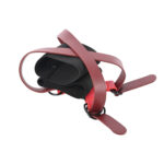 S&M Exs & Ohs Cross Cuffs - Red/Black Restraints - Image 7