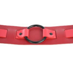 S&M Exs & Ohs Bound and Belted - Red Bondage Belt - Image 8
