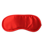 Sex & Mischief Satin Blindfold Red - Red Blindfold - Image 2