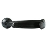 Sex & Mischief Breathable Ball Gag - Black Mouth Restraint - Image 5