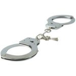 Sex & Mischief Metal Handcuffs - Metal Restraints - Image 4