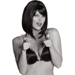 Sex & Mischief Chained Nipple Clamps - Nipple Clamps with 30 cm Chain - Image 2