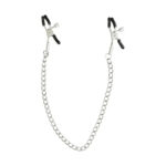 Sex & Mischief Chained Nipple Clamps - Nipple Clamps with 30 cm Chain - Image 3