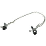 Sex & Mischief Chained Nipple Clamps - Nipple Clamps with 30 cm Chain - Image 5