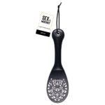 Sex & Mischief Lace Spanker - Black Spanking Paddle