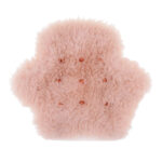 Sex & Mischief Peaches n CreaMe Spiked Sensory Glove - Peach Furry Glove with Metal Spikes - Image 8