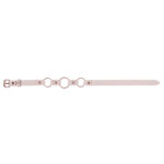 Sex & Mischief Peaches n CreaMe Ring Day Collar - Peach Bondage Collar - Image 9