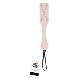 Sex & Mischief Peaches n CreaMe Chain Impressions Paddle - Peach Spanking Paddle