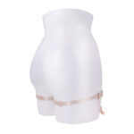 Sex & Mischief Peaches n CreaMe Pearl Garters - Peach / Rose Gold Garters with Pearls - Set of 2 - Image 9