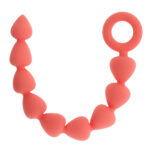 Sex & Mischief Peaches n CreaMe Silicone Anal Beads - Peach 23 cm Silicone Anal Beads - Image 8
