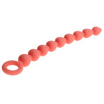 Sex & Mischief Peaches n CreaMe Silicone Anal Beads - Peach 23 cm Silicone Anal Beads - Image 9