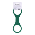Sex & Mischief Indica Large Silicone Cuffs - Green Large Restraints - Image 9