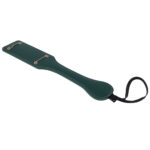 Sex & Mischief Indica Chain Impressions Paddle - Green/Gold Spanking Paddle - Image 6