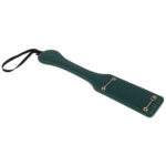Sex & Mischief Indica Chain Impressions Paddle - Green/Gold Spanking Paddle - Image 7
