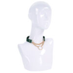 Sex & Mischief Indica Day Collar - Green/Gold Collar - Image 3