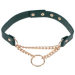 Sex & Mischief Indica Day Collar - Green/Gold Collar - Image 4