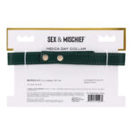 Sex & Mischief Indica Day Collar - Green/Gold Collar - Image 9