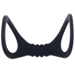 Sex & Mischief Shadow Small Silicone Cuffs - Black Small Restraints - Image 7