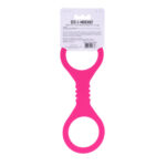 Sex & Mischief Small Hot Pink Silicone Cuffs - Hot Pink Small Restraints - Image 9