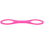 Sex & Mischief Large Hot Pink Silicone Cuffs - Hot Pink Large Restraints - Image 4