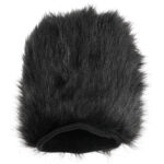 SPORTSHEETS Spiked Sensory Mitt - Black Furry Mitt with Spikes - Image 9