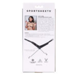 SPORTSHEETS Velvet Noir Collar & Removable Clamps - Black Neck & Nipple Restraints - Image 9