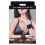 SPORTSHEETS Velvet Noir Silicone Nipple Suckers - Black/Grey Nipple Suckers - Set of 2 - Image 9