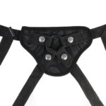 SPORTSHEETS Velvet Noir Strap On - Black Adjustable Strap-On Harness (No Probe Included) - Image 7
