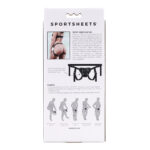 SPORTSHEETS Velvet Noir Strap On - Black Adjustable Strap-On Harness (No Probe Included) - Image 9