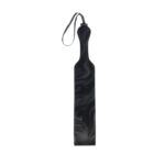 SPORTSHEETS Velvet Noir Loop Paddle - Black 42 cm Paddle - Image 3