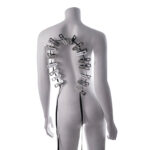 EDGE Body Zipper Clothes Pins - Chrome Chrome Pins - Set of 16 - Image 2