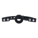 EDGE Silicone Ring Gag - Black Mouth Restraint - Image 4