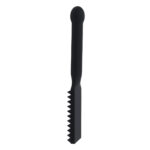 EDGE Spiked Silicone Paddle - Black Spanking Paddle with Insertable Handle - Image 3