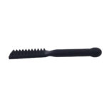 EDGE Spiked Silicone Paddle - Black Spanking Paddle with Insertable Handle - Image 5