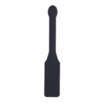 EDGE Pins & Needles Silicone Paddle - Black Spanking Paddle with Insertable Handle - Image 4
