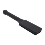 EDGE Pins & Needles Silicone Paddle - Black Spanking Paddle with Insertable Handle - Image 8