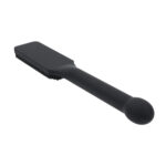 EDGE Pins & Needles Silicone Paddle - Black Spanking Paddle with Insertable Handle - Image 9