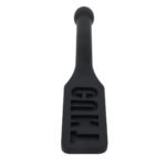 EDGE CUNT Silicone Paddle - Black Silicone Paddle with Insertable Handle - Image 4