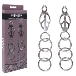 EDGE Tuggable Clover Clamps - Metal Nipple Restraints