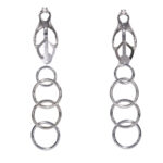 EDGE Tuggable Clover Clamps - Metal Nipple Restraints - Image 2